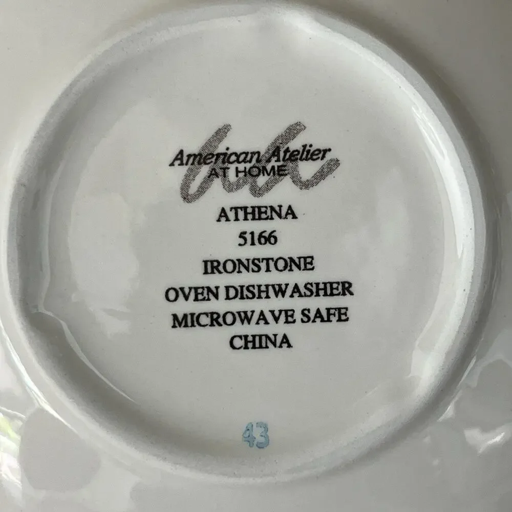 American Atelier Athena 5166 Ironstone Coupe Soup 8.5